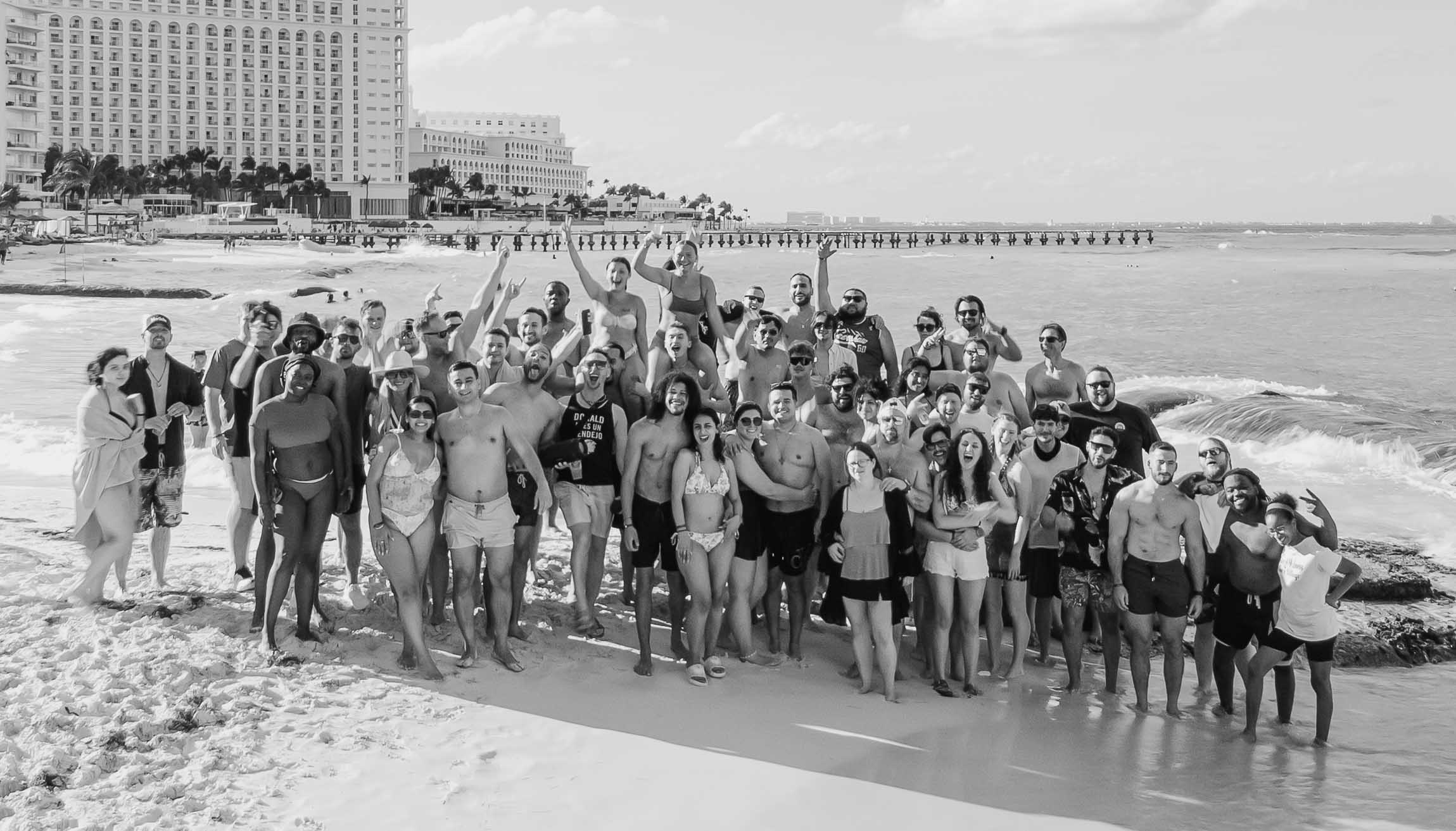The Prezi team on the Mexico trip