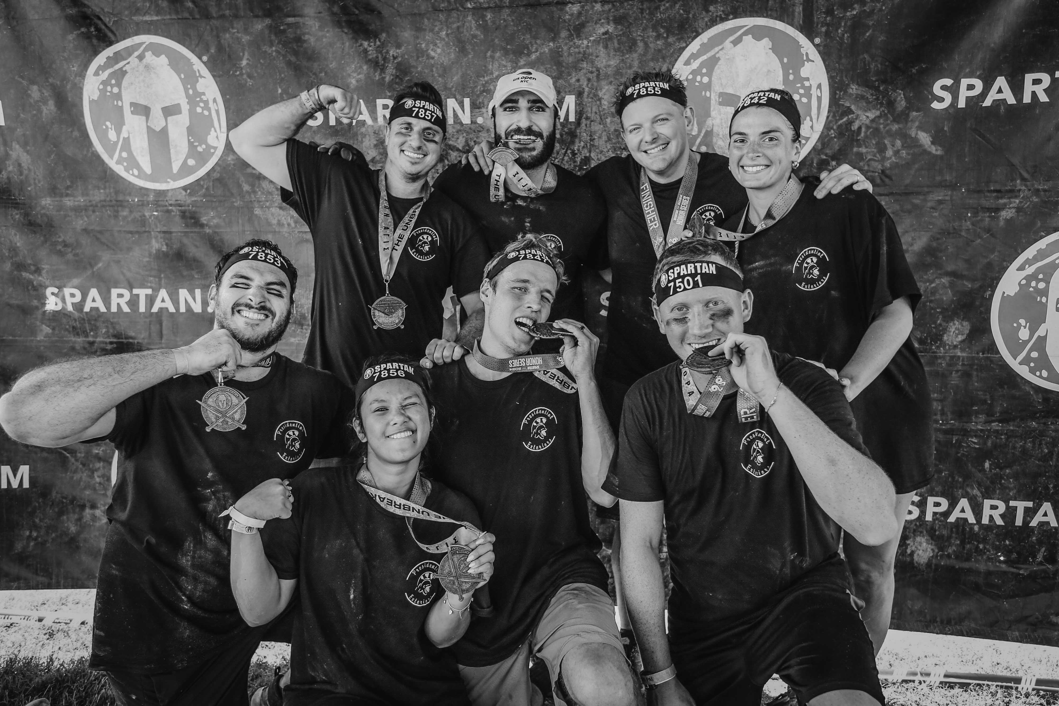 Team at a Spartan Race